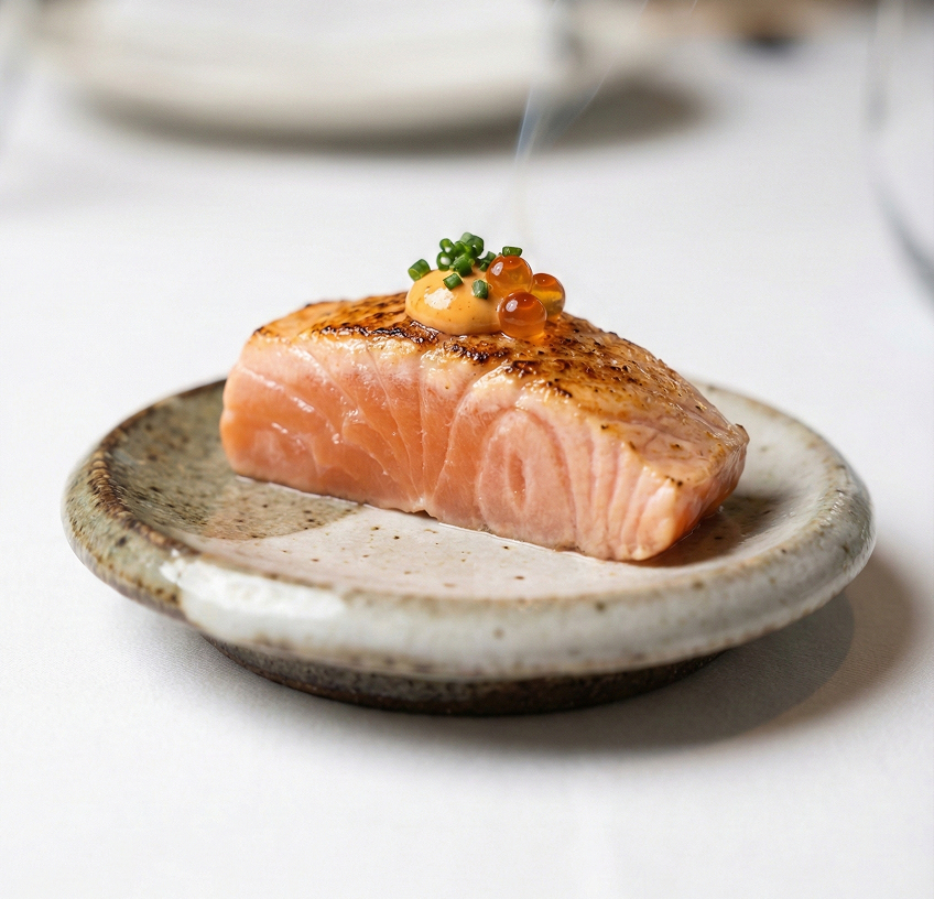 Salmon Aburi